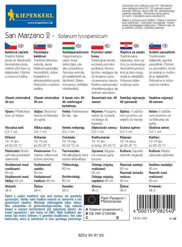 Salátaparadicsom San Marzano 2