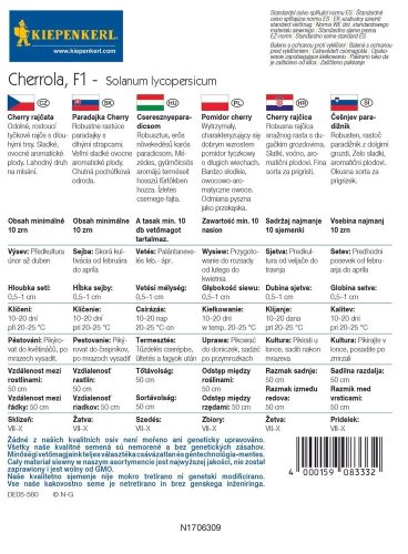 Cseresznyeparadicsom Cherrola 