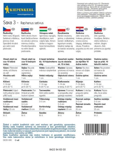 Hónapos retek Saxa 3