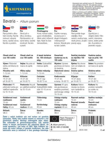 Póréhagyma Bavaria